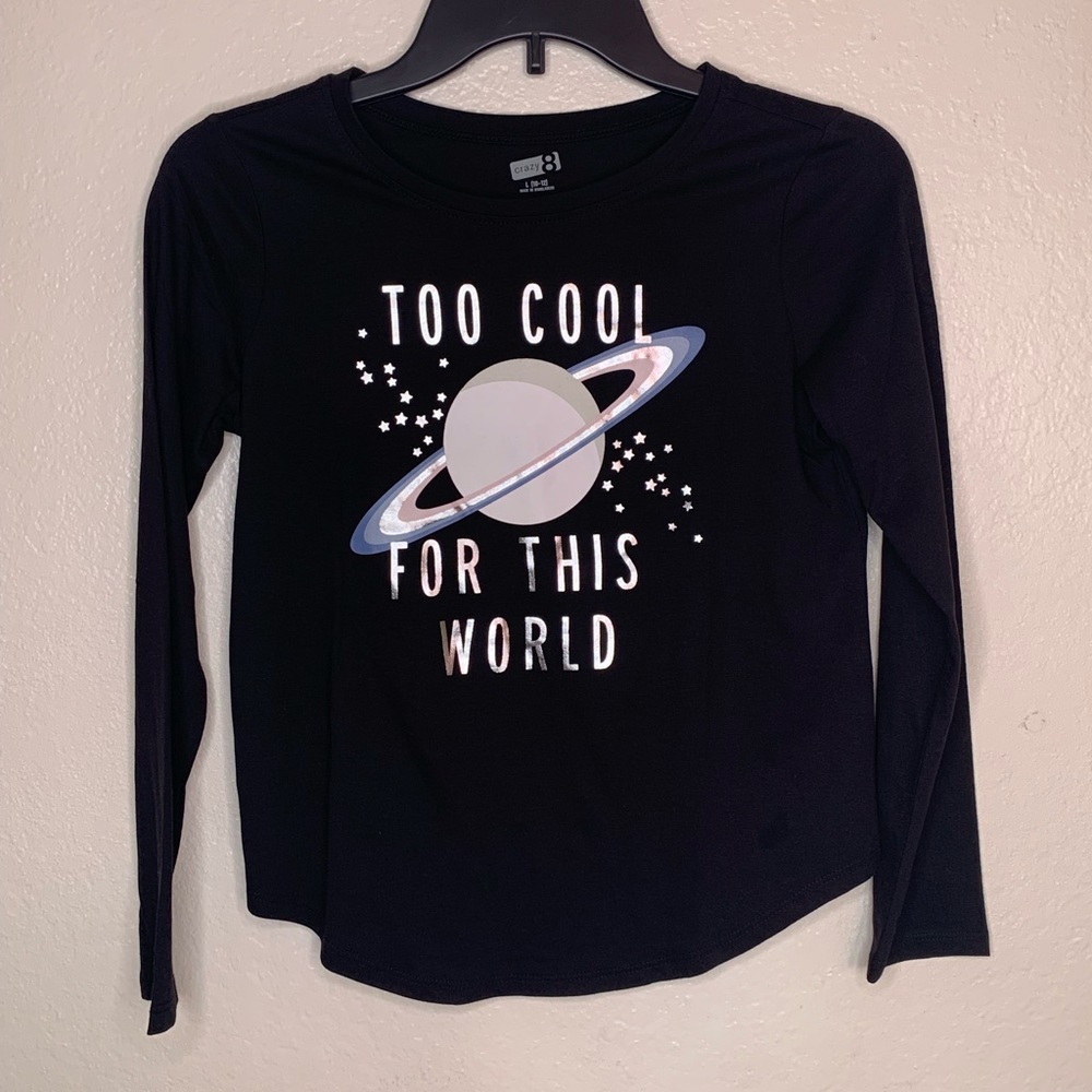 Crazy 8 Long Sleeve Girls Shirt